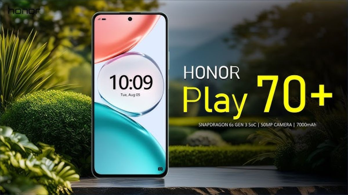 Honor Play 70 Plus लॉन्च: 7,000mAh बैटरी और Snapdragon 6s Gen 3 के साथ दमदार एंट्री